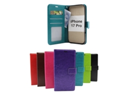 Capa Carteira Crazy Horse Para Iphone 17 Pro