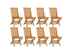 Folding Chair, Folding Chairs Vidaxl Marrom Madeira (n/a)