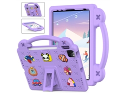 Capa Protetora Czhhmart Para Ipad Mini 4/5 7.9 Polegadas, Silicone Com Alça Manual Roxo