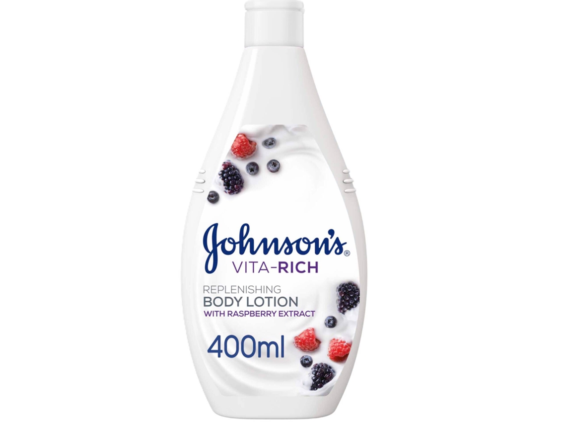 Leite Corporal Vita-rich Frutos Vermelhos Johnson's