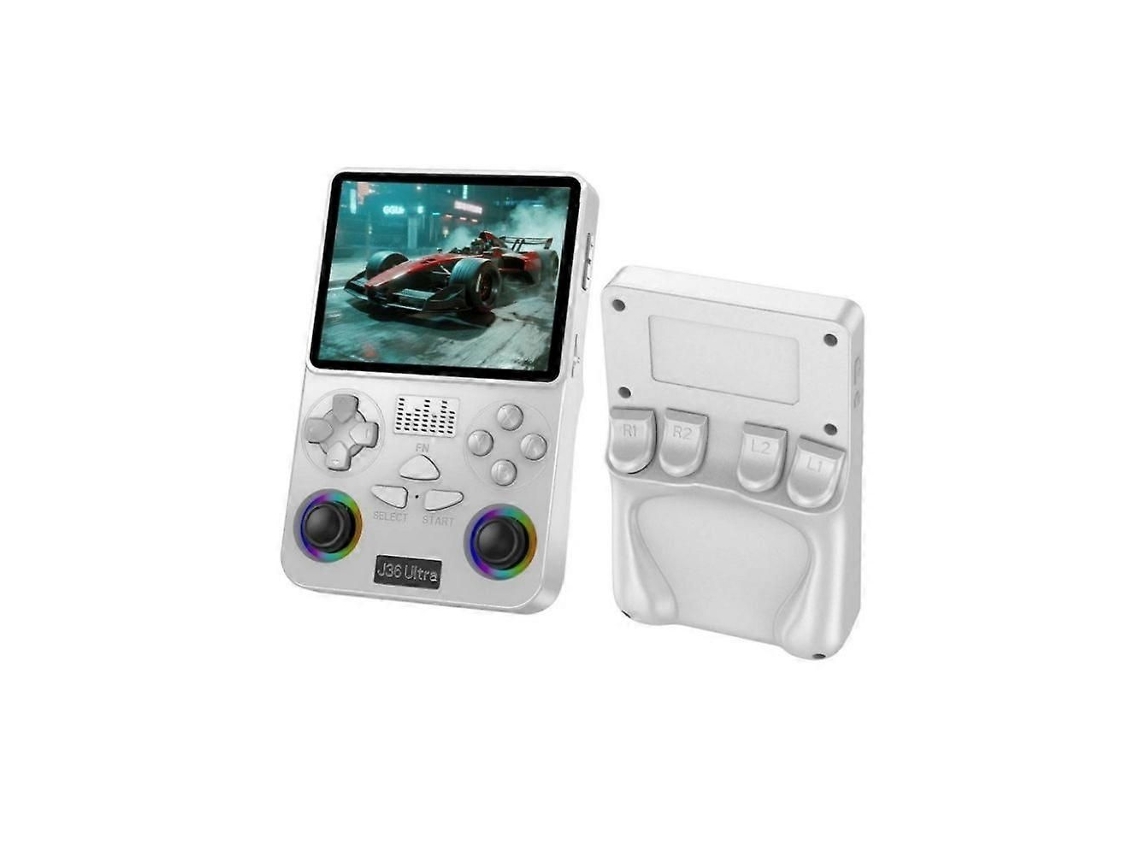 Console de Videogame Portátil Retrô J36 com Tela Ips 3,5 Polegadas GOKOCO