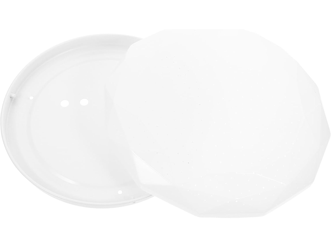 Luminária de Teto Redonda com Distribuição Uniforme de Luz para Pvc Moderno, Fácil de Limpar e Decorativa. SFUSHOS