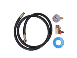 Kit de Reparo para Cilindro de Ar (inclui Mangueira com Válvula de Segurança, Equipado com Manômetro de 0 a 200 Psi)