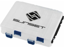 Caixa de Armazenamento SUNSET Sunstore Twin 10C Branco (2 x 16 x 5 cm)