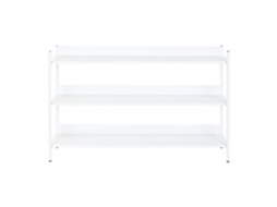 Prateleira de Metal Branca 120x30x76cm ALEXANDRA HOUSE LIVING