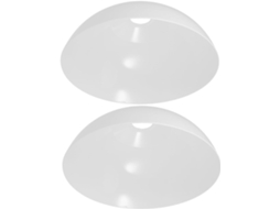 Luminária Pendente de Acrílico Branco em Duas Peças, Acessórios para Iluminação de Teto para Sala de Estar, Quarto e Banheiro. SFUSHOS