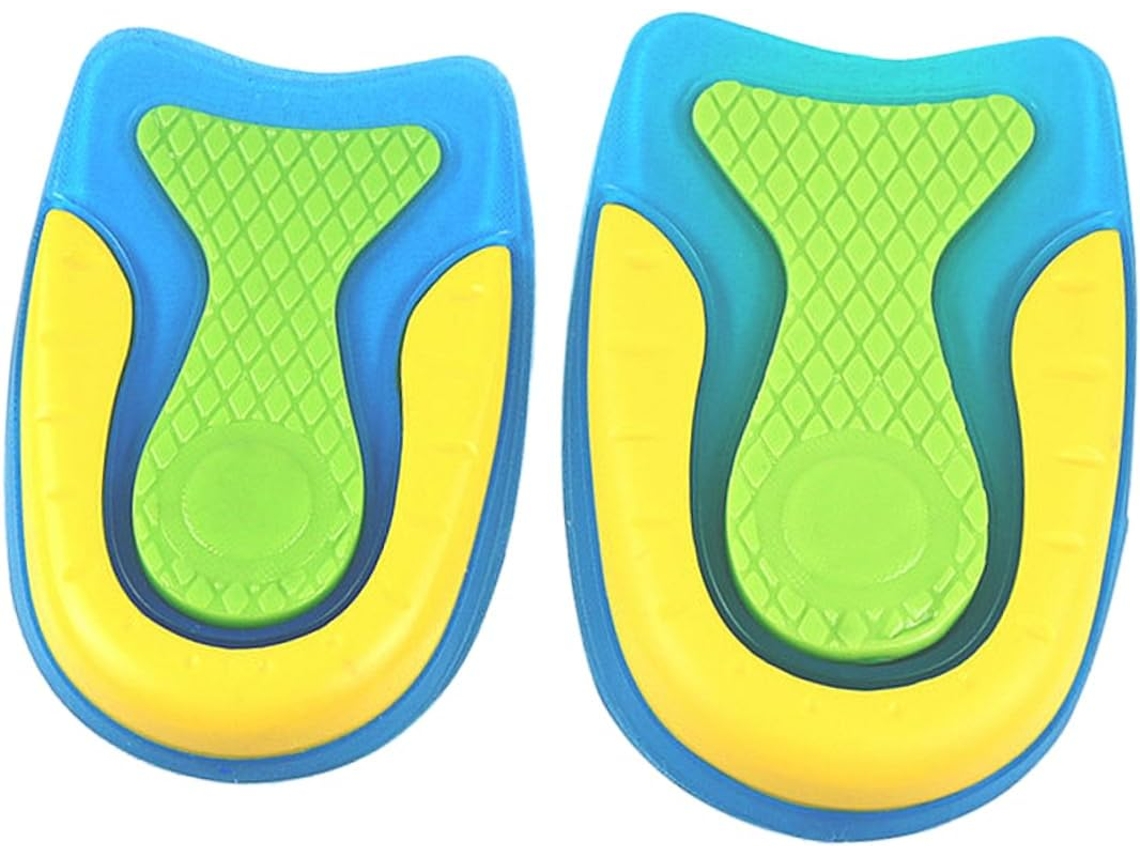 Palmilhas De Calcanhar Com Absorção Impacto, Tamanho P, 2 Pares