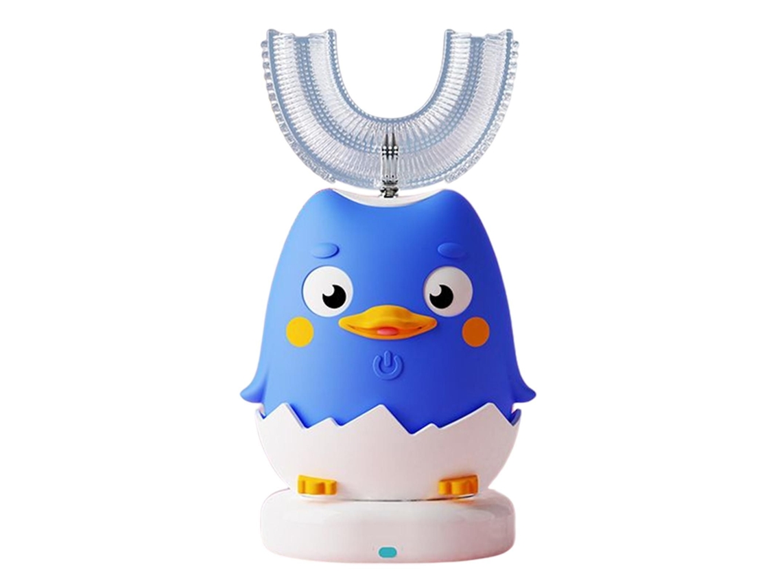 Escova de Dentes Automática 360 ° Mãos livres em Forma U Crianças Elétrica Ultrassônic a para Meninos Meninas com GOKOCO
