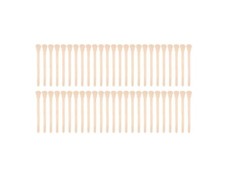 DIOCHE Bastão de Cera de Madeira Aplicador de Cera de Madeira 50 Peças em Forma de Guitarra Aplicador de Espátulas de Cera