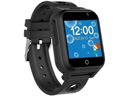 Smartwatch infantil com tela sensível ao toque de 1,54 polegadas, jogos integrados, rastreador de atividades, câmera dupla e lanterna. Ly Ebike