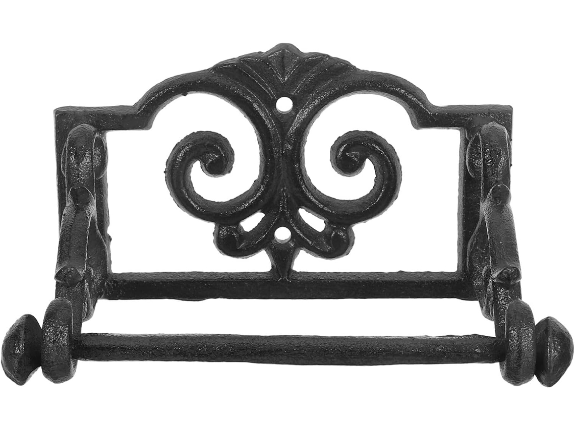 Suporte Para Papel Toalha Com Acabamento Liso E Seguro, Estilo Vintage, Para Montagem Na Parede, Com Estrutura Robusta