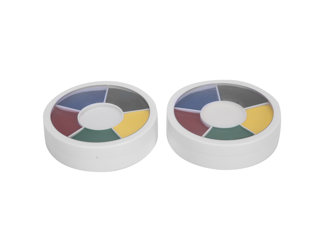 2 unidades de tinta a óleo para efeitos especiais de hematomas, ideal para maquiagem facial e corporal de filmes.