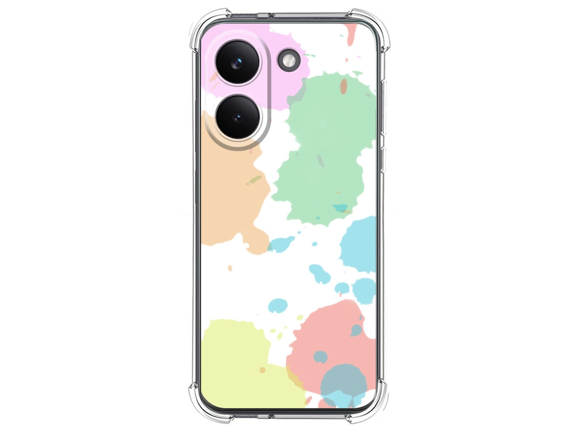 Capa Tumundosmartphone De Silicone À Prova De Choque Para Xiaomi Poco X8 Pro 5g Com Estampa Em Aquarela 5 Desenhos