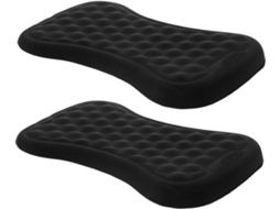 Conjunto de 2 Peças de Apoio de Pulso Ergonômico para Mouse e Teclado, Ideal para Escritório e Jogos, com Espuma Viscoelástica. SFUSHOS