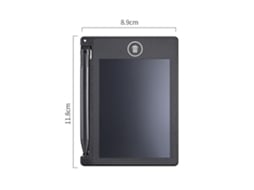Tablet de Escrita Lcd Portátil 4.4 Polegadas Memo Sem Papel para Estudantes e Crianças