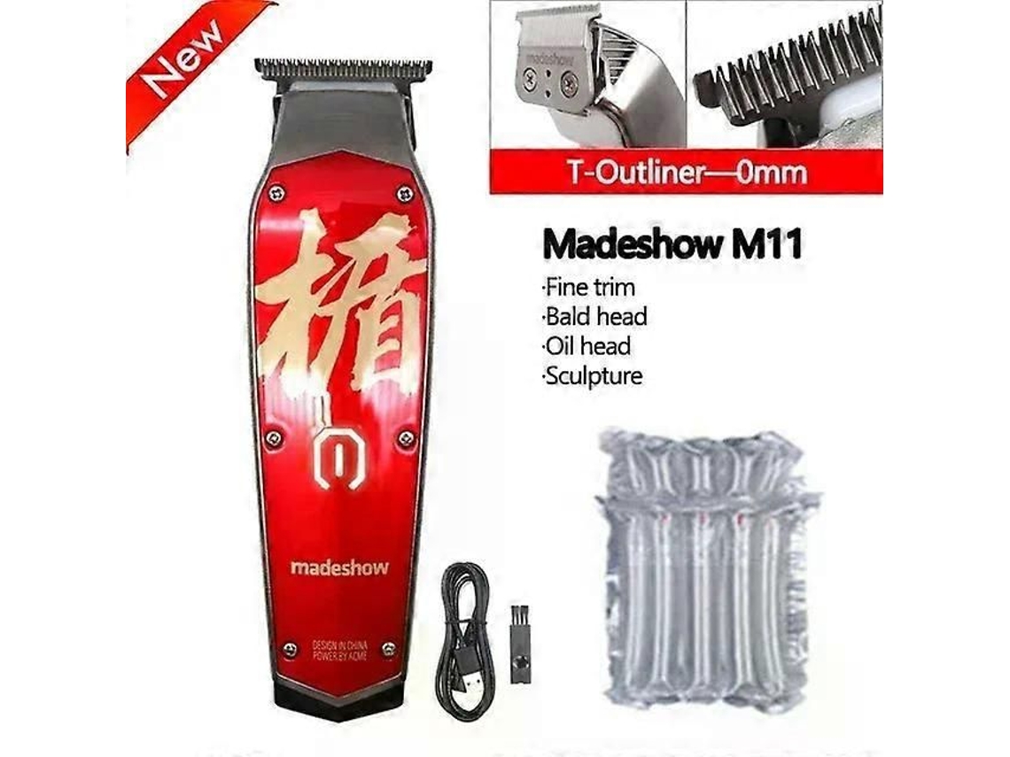 M11 Máquina De Cortar Cabelo Profissional Masculino Barbeador Elétrico Barbearia Aparador De Gravura Especial