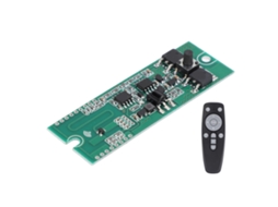 Módulo De Controle Led Com Sensor Humano E Controle Remoto Placa Solar