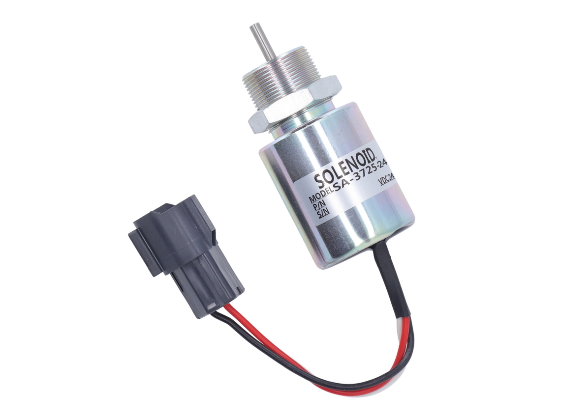 Válvula Solenóide De Corte De Combustível Laxiscreed Dc 24v Para Controle Do Desligamento Do Motor