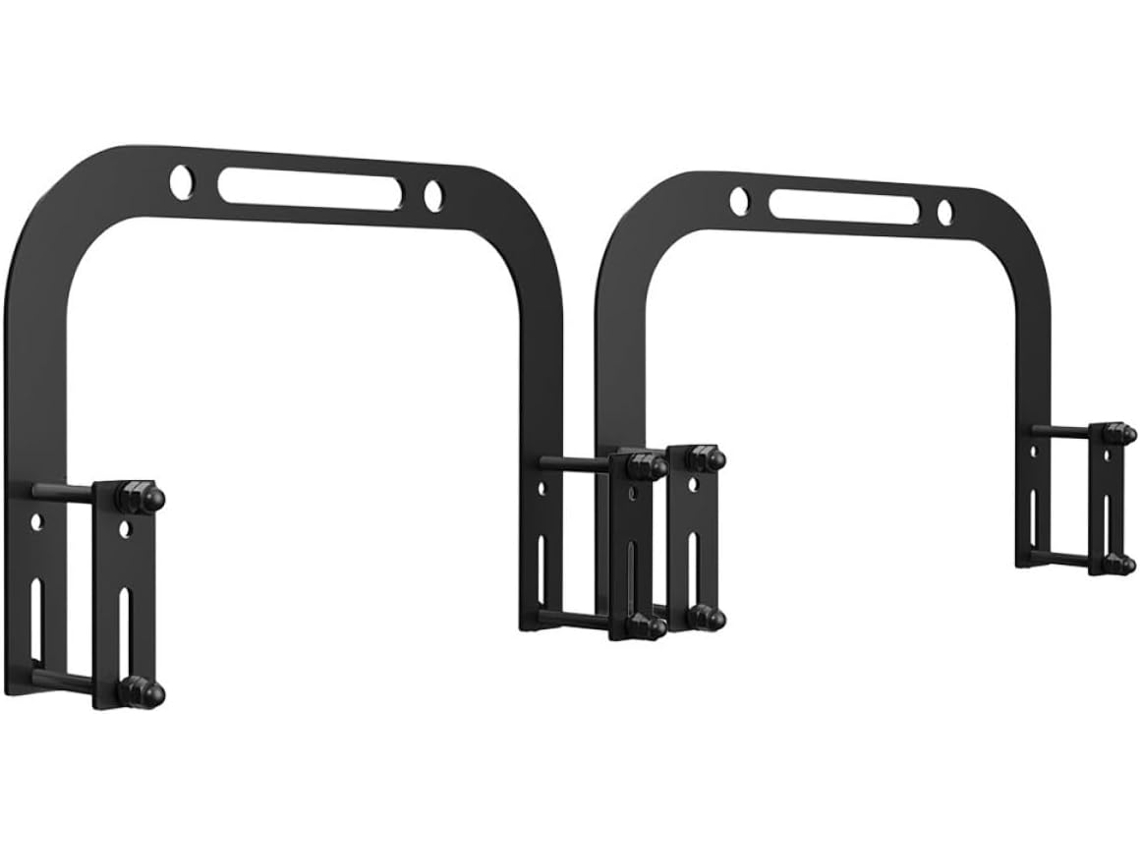 Suporte de Colchão Ajustável em Metal Alta Resistência 2 Peças com Pés Antiderrapantes para Camas CHABERLU