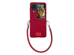 Capa De Celular Curta E Confortável De Pelúcia Com Cobertura Total E Alça De Pulso