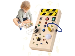 Quadro De Atividades Para Brinquedos Infantis 1, 2 3 Anos, Jogos Montessori De Madeira Aquaforge