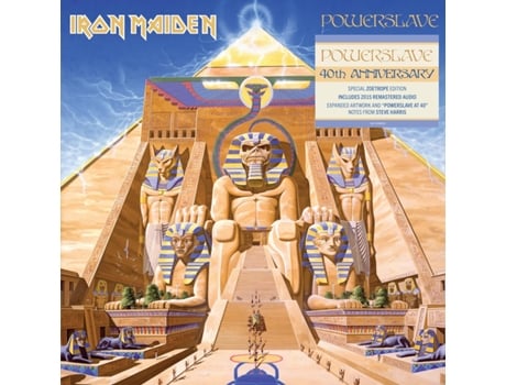 Iron Maiden - Powerslave Vinil Picture Disc Edição Limitada Capa Dupla Edição Especial