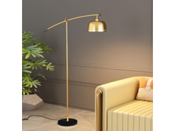 Luminária De Chão Xanayxwj Com Cúpula Metal, Luminária De Chão Luxo Para Interiores, Luminária Vertical Com Altura