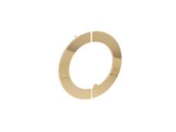Conjunto de 6 Puxadores em Zamac com 132mm de centro, ouro HARDWAREXCHANGE