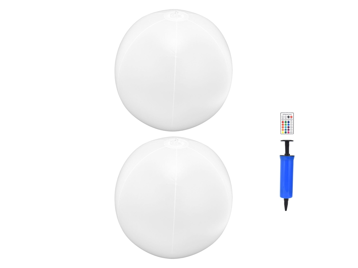 2pcs Luz de Bola Flutuante Solar Rgbw | S/MARCA