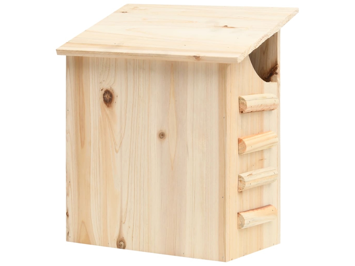 Vidaxl Casa Para Morcegos 30x20x38 Cm Madeira De Abeto Maciça