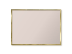 Magnetic Wall Board Light Lilac For The Office Espelharte (70x50 Cm)