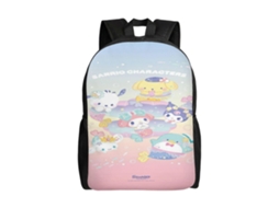 Mochila Cinnamoroll S142 Para Escola E Trabalho, Leve E À Prova Dágua, Mochila Estilosa Para Estudantes E Adultos A142 Olysi Shop