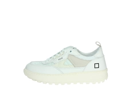 Sapatilhas De Mulher D.a.t.e. Bassa Hd Ip Pele Branco (41)