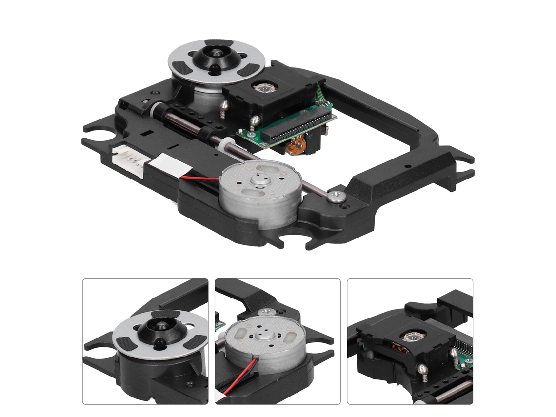 Laxiscreed Lente A Laser Para Leitor De Cd/dvd, Substituição Com Estrutura, Compatível Com Leitores De Dvd