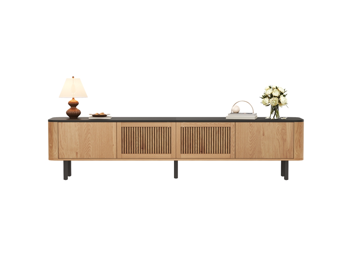 Móvel Tv Painel Baixo Design Exclusivo 190x35x45 Sala Estar