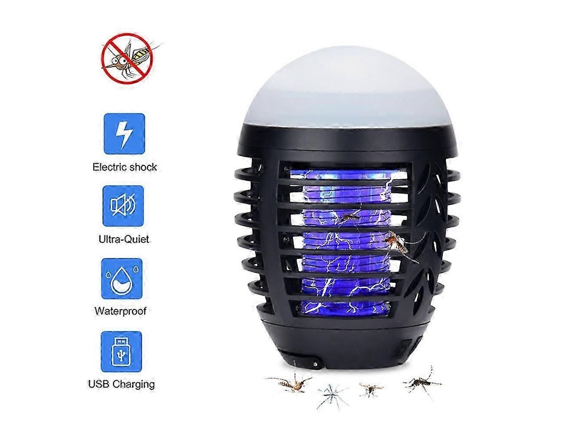 Lâmpada Repelente De Mosquitos Multifuncional Usb À Prova D'água Para Uso Externo, Modelo 2025.