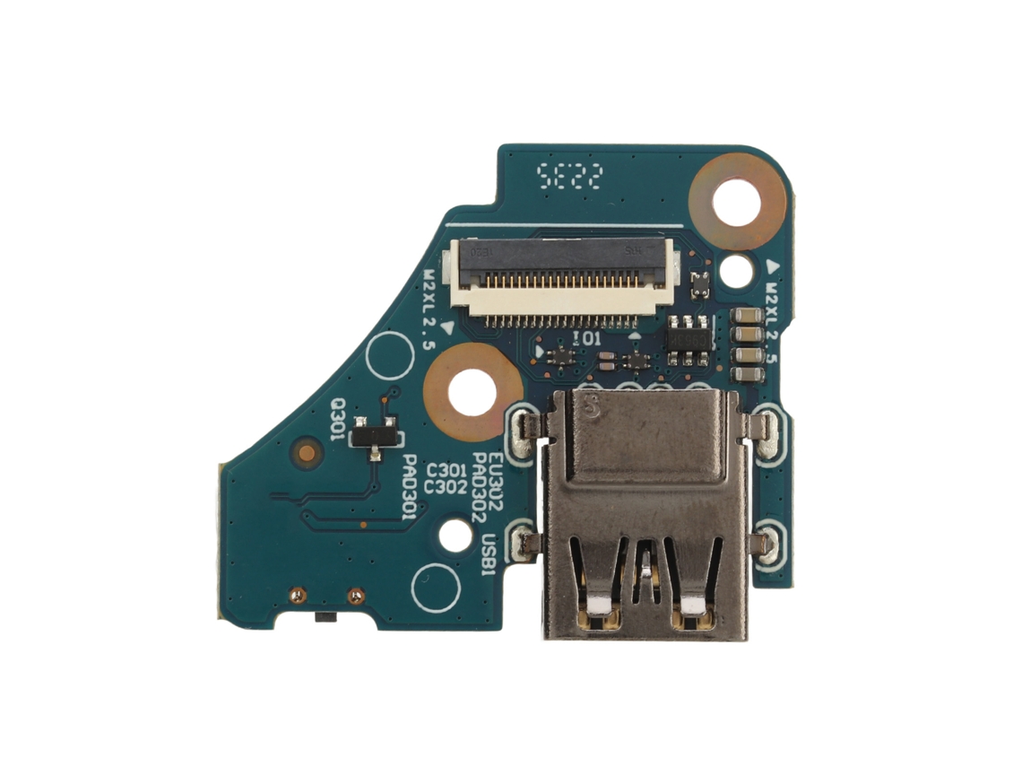 2026zentro-placa Usb Com Botão De Ligação Para Notebook Hp Envy X360 15m Dr 448.0gb07.0011 Substituição