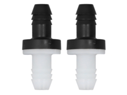 2pcs Válvula De Retenção 3/8in 10mm Plástica Unidirecional Para Compressor Aquário Bomba Água Gás Líquido