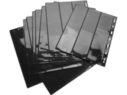 Holidyoyo Feuilles D'album De Collection De Timbres 9 Perfurações - Formato 3x3 Cases - Lote De 10 Pages