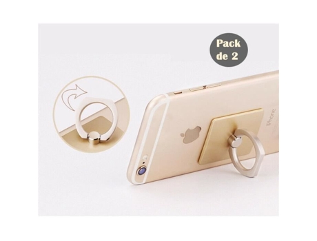Suporte Anel Bague Universel Para Apple, Lg, Samsung Jigging Planet Amarelo
