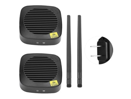 Transmissor HDMI sem fio 50M H.264 5.8G HD Extensor para rede doméstica 100-240V Relavaev