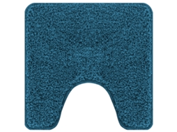 Conjunto 1 Tapete De Banho Vidaxl Azul Polipropileno (50 X 50 Cm)