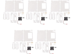 5x para Nano B01 A02 2gb Cartão de Desenvolvimento Case Acrílico SFUSHOS