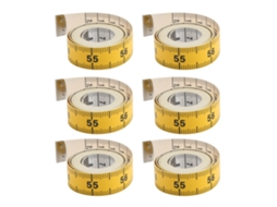 Fitas Métricas Macias Com Escala Dupla, Fáceis De Ler, Fitas Métricas Resistentes Ao Estiramento Para Medição Corporal E Costur Aquaforge