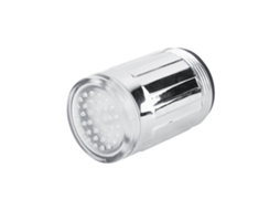 Torneira LED 3 cores, sensor de temperatura, luz de mudança de cor, jato de água para cozinha