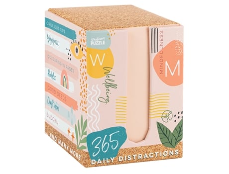 Prof Puz Originais, 365 Daily Distractions (Idade minima recomendada: 9 anos)