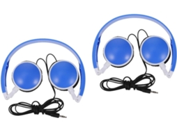 Conjunto De 2 Fones Ouvido Estéreo Dobráveis ​​para Meninos E Meninas, Ideais Para Estudantes, Com Design Leve E