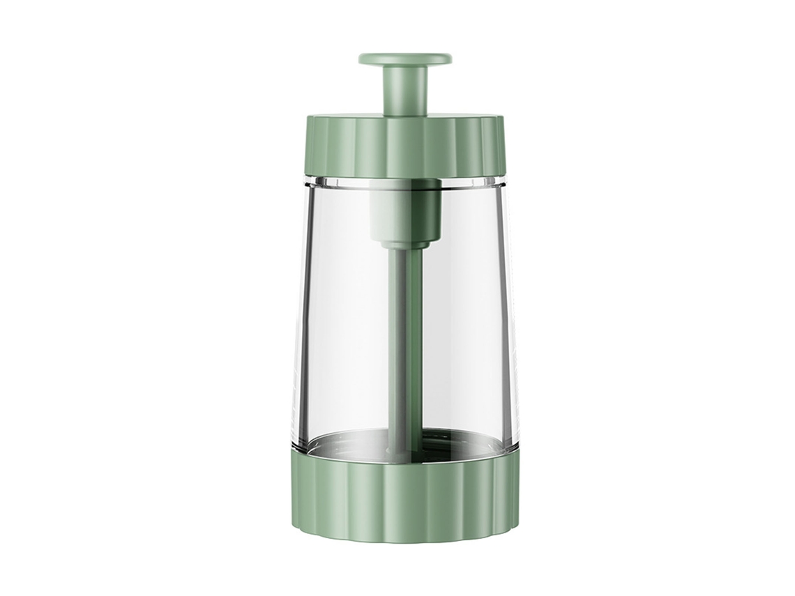 Botella De Condimentos Com Dosagem Precisa 0.5g Salero Dispensador Multifuncional Transparente Verde Fácil De Encher