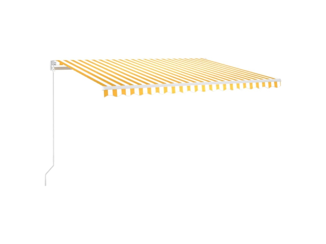 Toldo Retrátil Manual com Led MAISON EXCLUSIVE (400x300 cm)