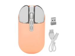 Mouse Sem Fio Silencioso Para Viagem Com Notebook Feminino